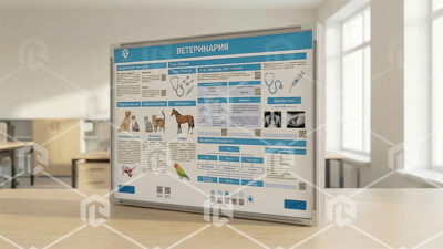 Интерактивный стенд-планшет "Ветеринария"