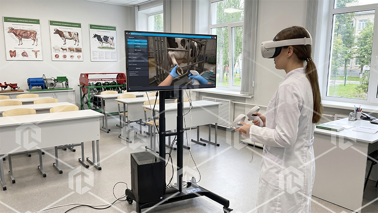 Процедурный VR-тренажер «Методы ухода за КРС» Процедурный VR-тренажер «Методы ухода за КРС» Процедурный VR-тренажер «Методы ухода за КРС»