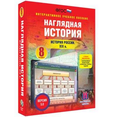 Наглядная история. История России XIX века. 8 класс Наглядная история. История России XIX века. 8 класс Наглядная история. История России XIX века. 8 класс