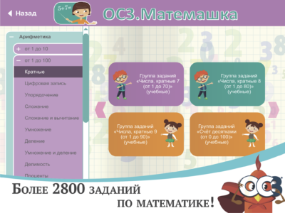 Программный продукт «ОС3. Матемашка. Задания 0 – 4» Программный продукт «ОС3. Матемашка. Задания 0 – 4» Программный продукт «ОС3. Матемашка. Задания 0 – 4»